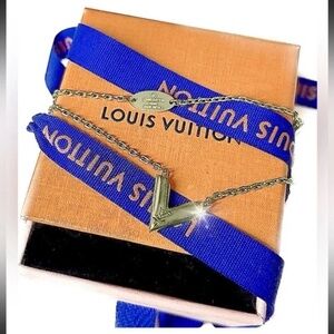 Louis Vuitton Gold Chain Necklace